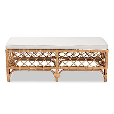 bali & pari Orchard Rattan Bench