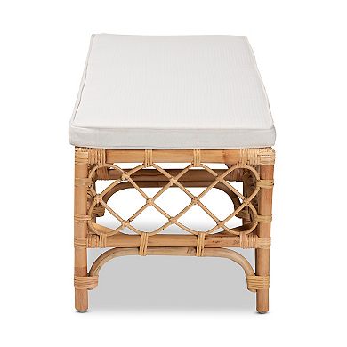bali & pari Orchard Rattan Bench