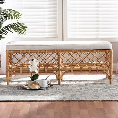 bali & pari Orchard Rattan Bench