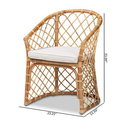 bali & pari Orchard Rattan Dining Chair