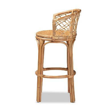 bali & pari Orchard Rattan Bar Stool