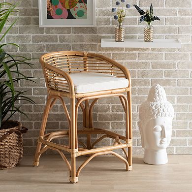 bali & pari Maverick Rattan Counter Stool