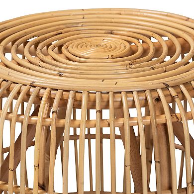 bali & pari Maverick Rattan End Table