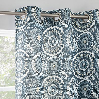 The Big One® Mandala Set of 2 Grommet Window Curtain Panels