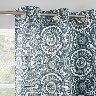 The Big One® Mandala Set of 2 Grommet Window Curtain Panels