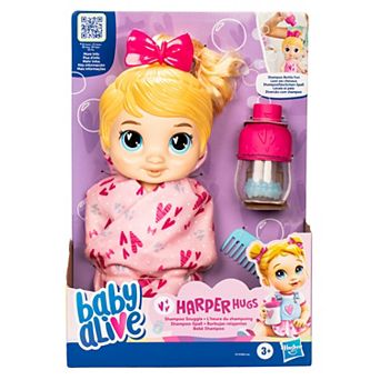 Baby Alive Shampoo Snuggle Harper Hugs Doll