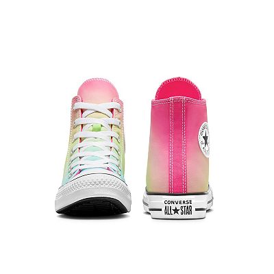 Converse Chuck Taylor All Star Big Kid Girls Bright Ombre High Top Shoes