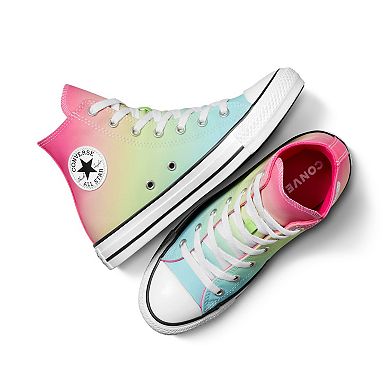 Converse Chuck Taylor All Star Big Kid Girls' Bright Ombre High Top Shoes