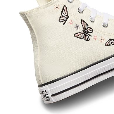 Converse Chuck Taylor All Star HI Butterflies Big Kid Girls' High Top Sneakers