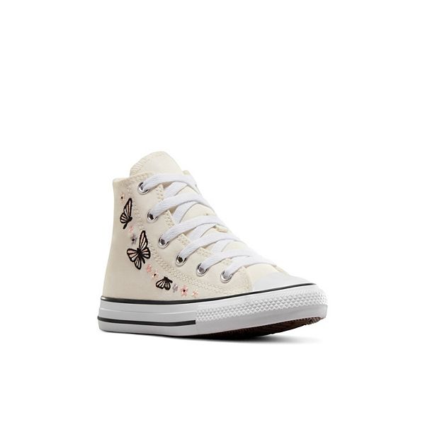 Converse Chuck Taylor All Star Little Kid Girls' Butterfly High Top Shoes