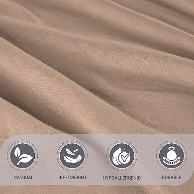 SUPERIOR Cotton Linen Blend Sheet Set