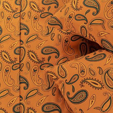 SUPERIOR Cotton Flannel Solid or Paisley Sheet Set