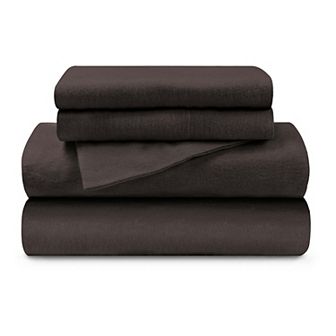 SUPERIOR Cotton Flannel Solid or Paisley Sheet Set