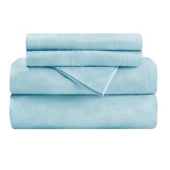 SUPERIOR Cotton Flannel Solid or Paisley Sheet Set