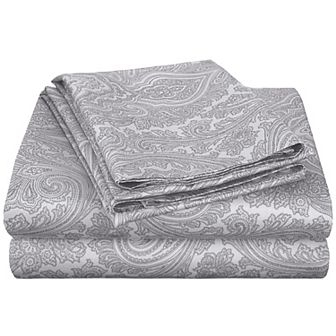 SUPERIOR Paisley 600-Thread Count Cotton and Polyester Blend Deep Pocket Sheet Set