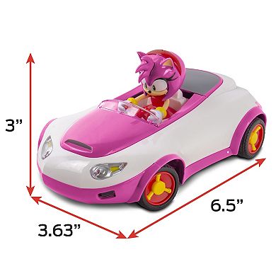 Sonic the Hedgehog NKOK Team Sonic Racing RC: Amy Rose, Remote Controlled Car