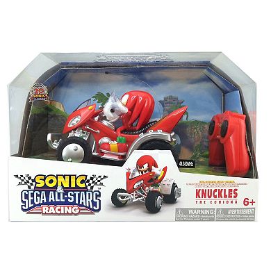 Sonic the Hedgehog NKOK Sonic and Sega All Stars Racing Remote Controlled ATV Car with Lights