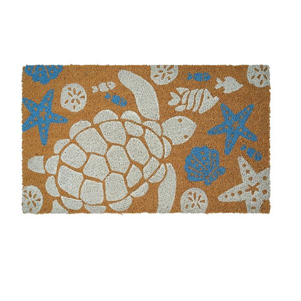 Celebrate Together™ Summer Sea Turtle Coir Doormat