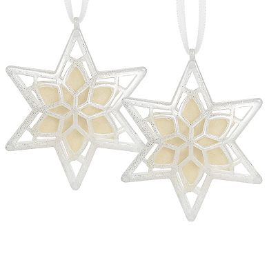 National Tree Company Scentsicles 2-Piece Scented Star Ornament Set