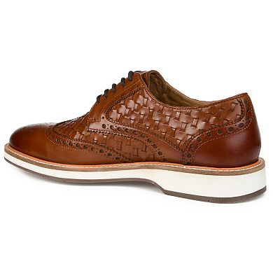 Thomas & Vine Radcliff Men's Woven Wingtip Derby Shoes