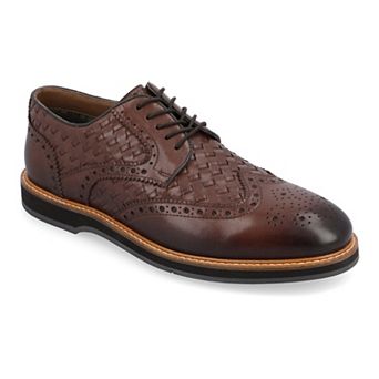 Thomas & Vine Radcliff Men's Woven Wingtip Derby Shoes