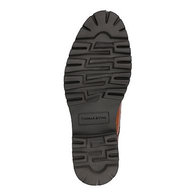 Thomas & Vine Shaffer Men's Tru Comfort Foam Moc Toe Ankle Boots