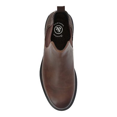 Thomas & Vine Tilton Men's Water-Resistant Tru Comfort Foam Plain Toe Chelsea Boots