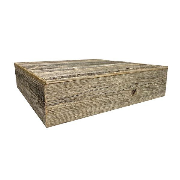 Rustic Farmhouse Medium Decorative Reclaimed Wood Cake Stand, Dessert Stand