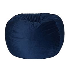 Unikome Outdoor Cushions 4-Piece Solid Waterproof Outdoor Patio Seat  Cushion 17-Inch x 16-Inch Rounded Square, Blue