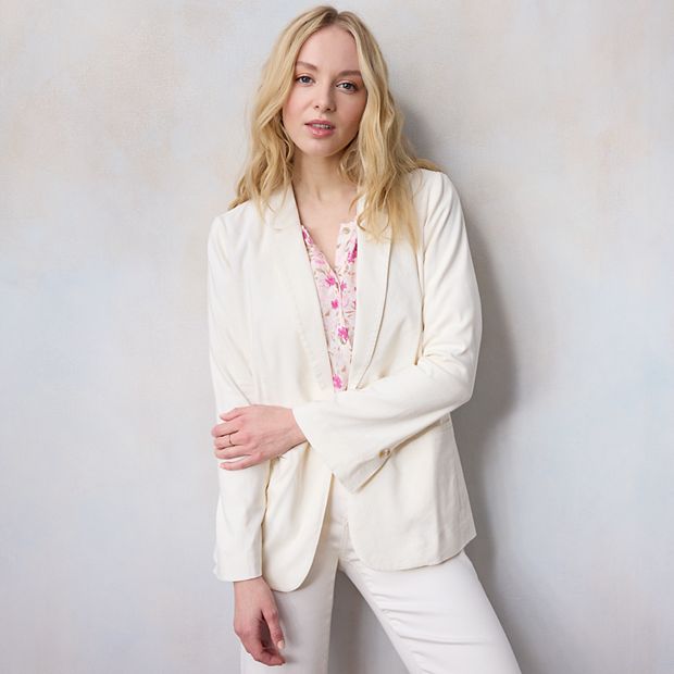 rennes — Aton | No Collar Jacket in Linen