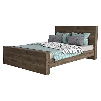 Braga Full Size Bed Base, Headboard