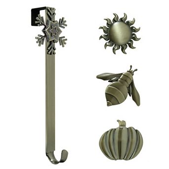 Adapt™ Adjustable Length Wreath Hanger with Interchangeable Icons
