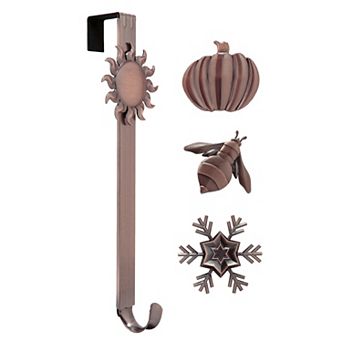 Adapt™ Adjustable Length Wreath Hanger with Interchangeable Icons