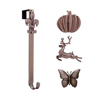 Adapt™ Adjustable Length Wreath Hanger with Interchangeable Icons