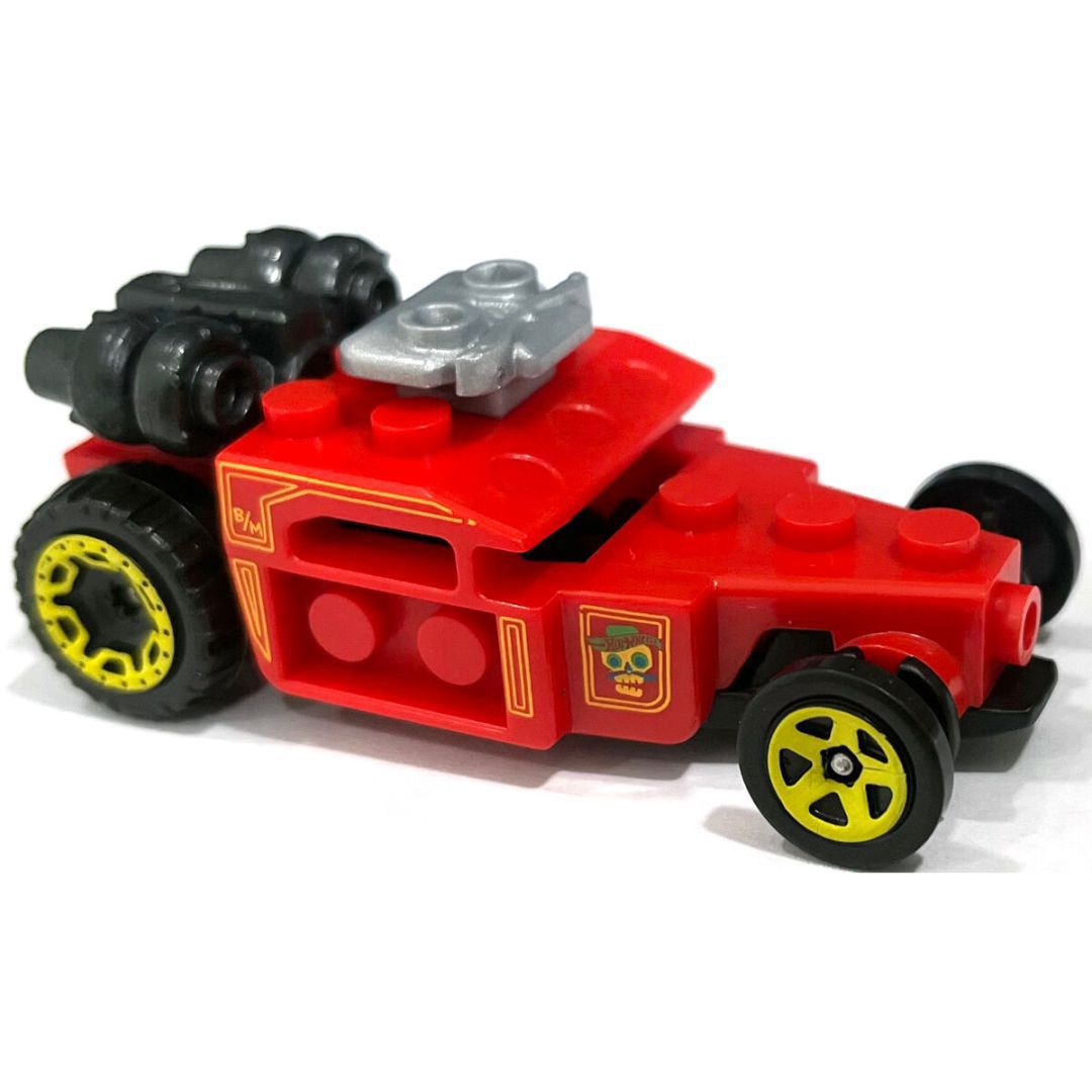 Hot Wheels Brick Rides, Brick And Motor, Scale 1:64 Toy Car Vehicle