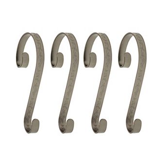 Stocking Scrolls Stocking Holders 4-pack