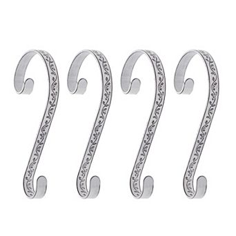 Stocking Scrolls Stocking Holders 4-pack