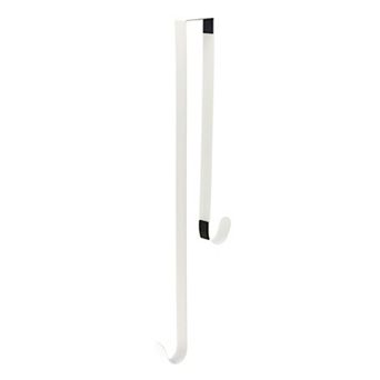 Dual-Sided Wreath Hanger, Matte Black