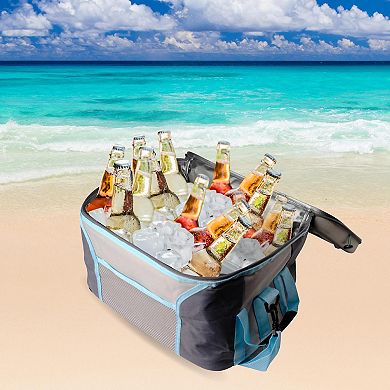 45 Can Capacity Insulated Collapsible Cooler Bag