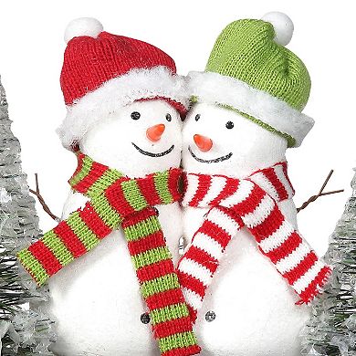 Christmas NOEL LED Pre-Lit Tabletop Decorative Wood Blocks