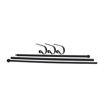 Stocking Rod & MantleClip Stocking Holder Compact