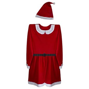 Women's 2 pc Santa Costume Size: Plus Size