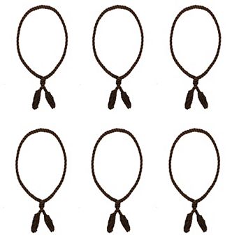 Decorative Twist Ties 6 Pack