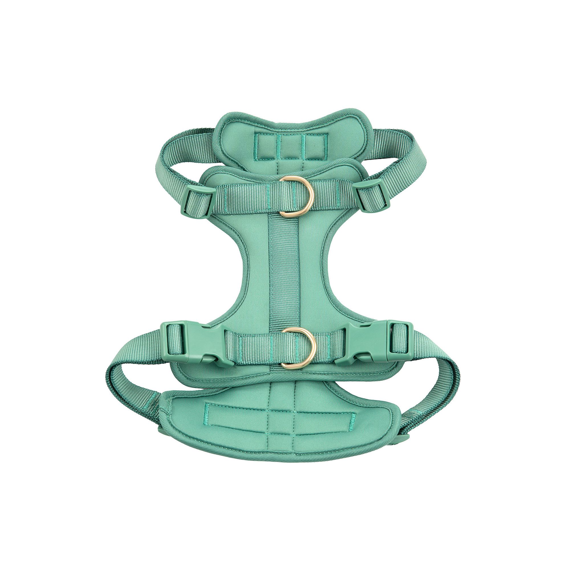 SportPet Adjustable Clip-In Harness, Green