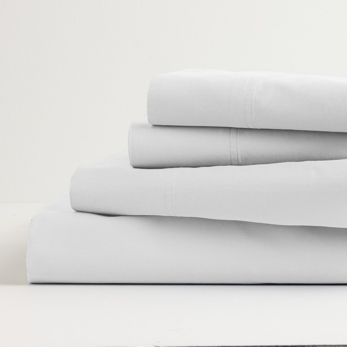 Sonoma Goods For Life® Ultrasoft Washed Cotton Sheet Set with Pillowcases - White, QUEEN SET