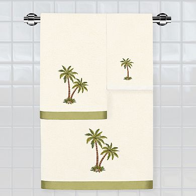 Linum Home Textiles Palmera 3-piece Embellished Towel Set