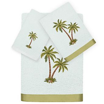 Linum Home Textiles Palmera 3 pc Embellished Towel Set