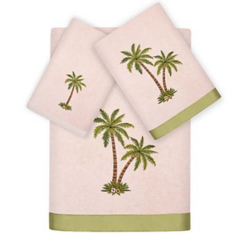 Linum Home Textiles Palmera 3 pc Embellished Towel Set
