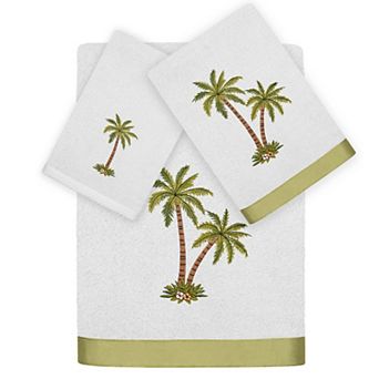 Linum Home Textiles Palmera 3 pc Embellished Towel Set