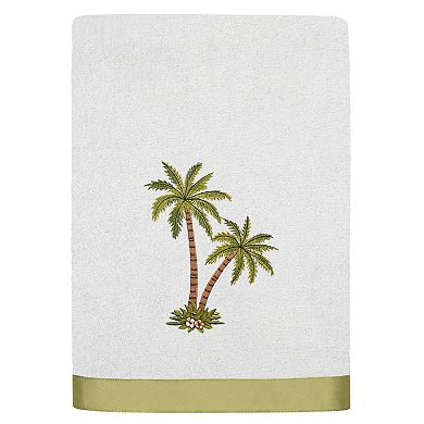 Linum Home Textiles Palmera 2-Piece Embellished Bath Towel Set